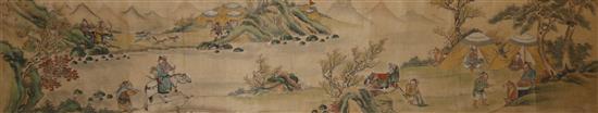 2 Chinese scroll paintings